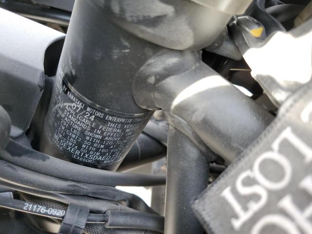 ML5EXER1XSDAE0732 - 2025 KAWASAKI EX650 R BLACK photo 9