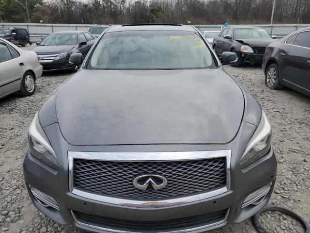 JN1BY1PP6FM601489 - 2015 INFINITI Q70L 3.7 GRAY photo 5