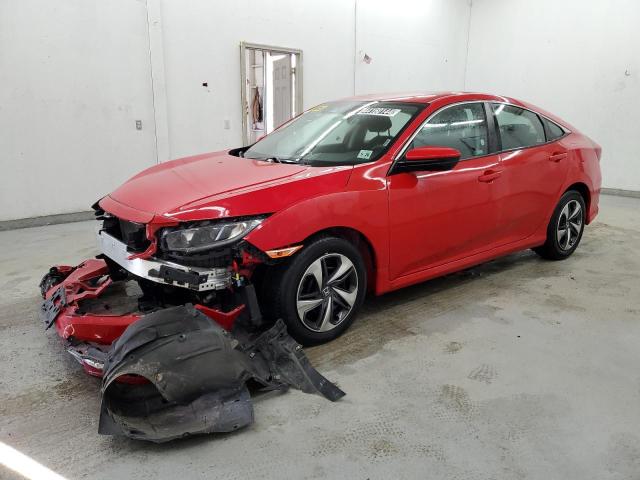 2HGFC2F65MH504085 - 2021 HONDA CIVIC LX RED photo 1