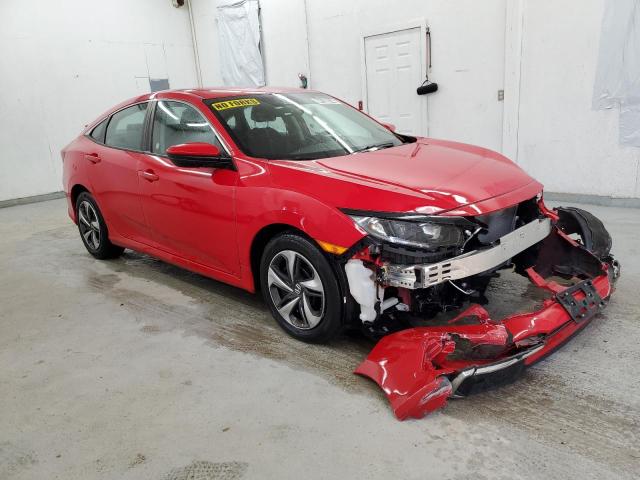 2HGFC2F65MH504085 - 2021 HONDA CIVIC LX RED photo 4