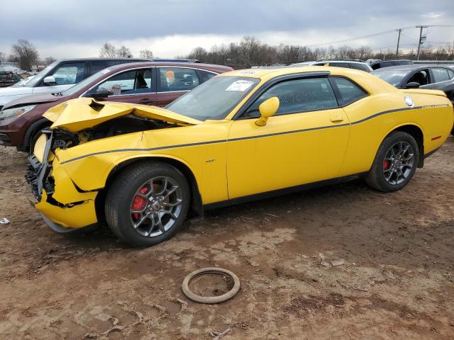 2C3CDZGG4HH651295 - 2017 DODGE CHALLENGER GT YELLOW photo 1