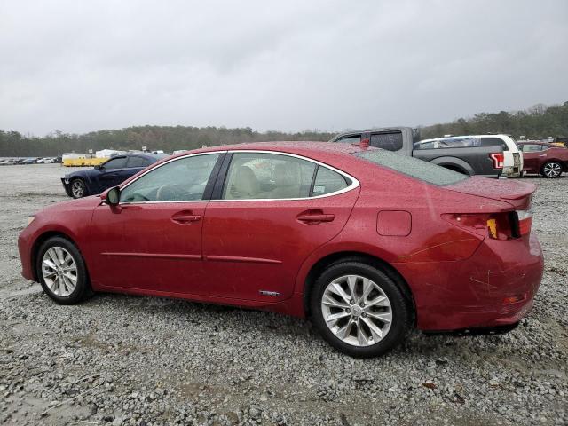 JTHBW1GG9E2045786 - 2014 LEXUS ES 300H RED photo 2