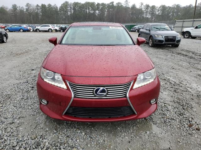 JTHBW1GG9E2045786 - 2014 LEXUS ES 300H RED photo 5