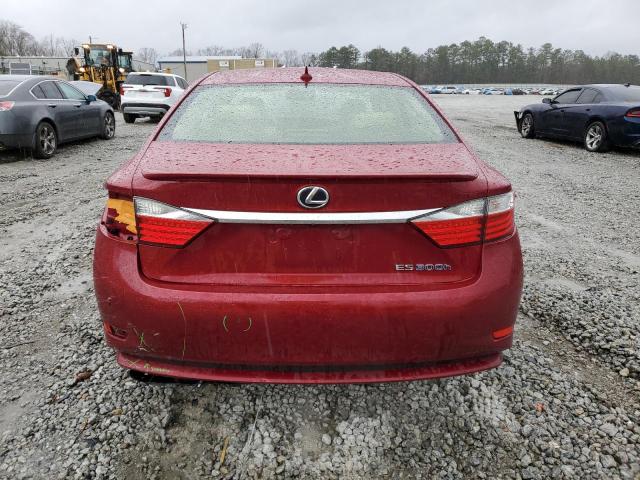 JTHBW1GG9E2045786 - 2014 LEXUS ES 300H RED photo 6