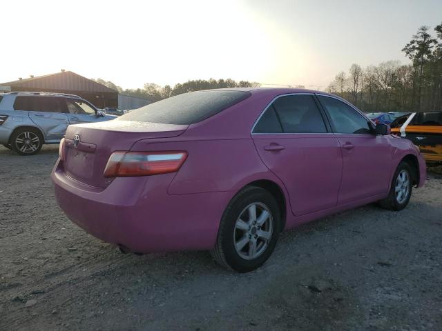 JTNBE46K673056734 - 2007 TOYOTA CAMRY CE PINK photo 3