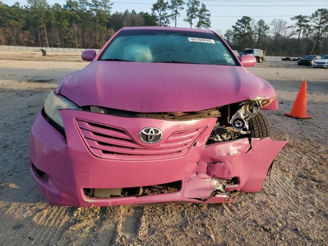 JTNBE46K673056734 - 2007 TOYOTA CAMRY CE PINK photo 5