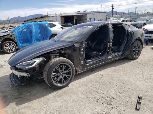 5YJSA1E54MF430105 - 2021 TESLA MODEL S BLACK photo 1