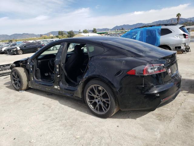 5YJSA1E54MF430105 - 2021 TESLA MODEL S 黑色 照片 2