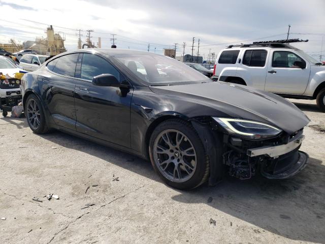 5YJSA1E54MF430105 - 2021 TESLA MODEL S 黑色 照片 4