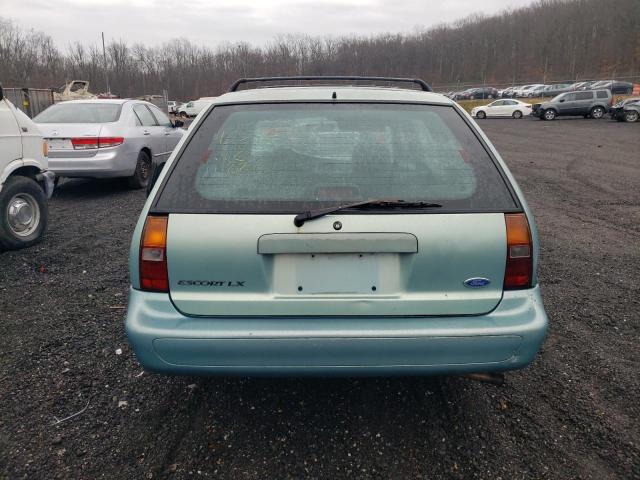 3FALP15P6VR141219 - 1997 FORD ESCORT LX BLUE photo 6