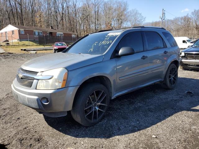 2CNDL13F856114899 - 2005 CHEVROLET EQUINOX LS GRAY photo 1