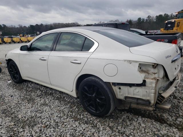 1N4AA5AP8BC825219 - 2011 NISSAN MAXIMA S WHITE photo 2