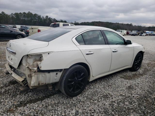 1N4AA5AP8BC825219 - 2011 NISSAN MAXIMA S WHITE photo 3