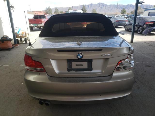 WBAUL73568VE86269 - 2008 BMW 128 I GRAY photo 6