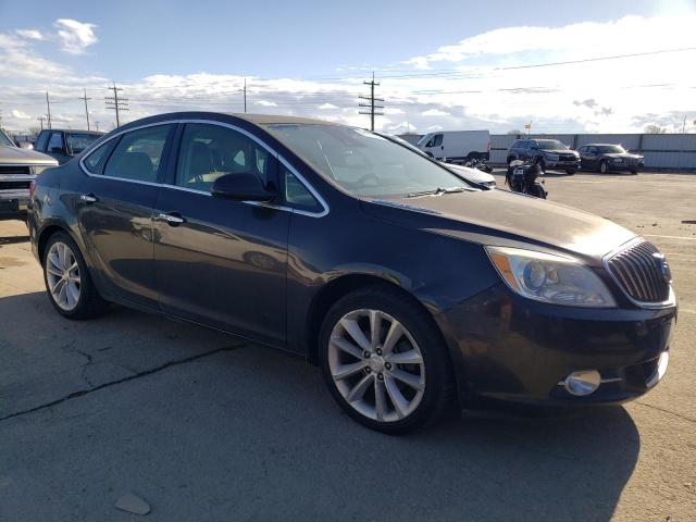 1G4PS5SK9E4211083 - 2014 BUICK VERANO GRAY photo 4