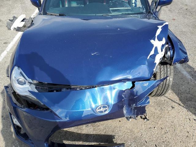 JF1ZNAA10F8705936 - 2015 TOYOTA SCION FR-S BLUE photo 11