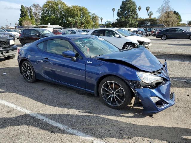 JF1ZNAA10F8705936 - 2015 TOYOTA SCION FR-S BLUE photo 4