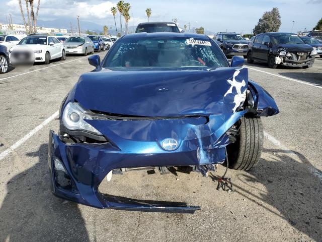 JF1ZNAA10F8705936 - 2015 TOYOTA SCION FR-S BLUE photo 5
