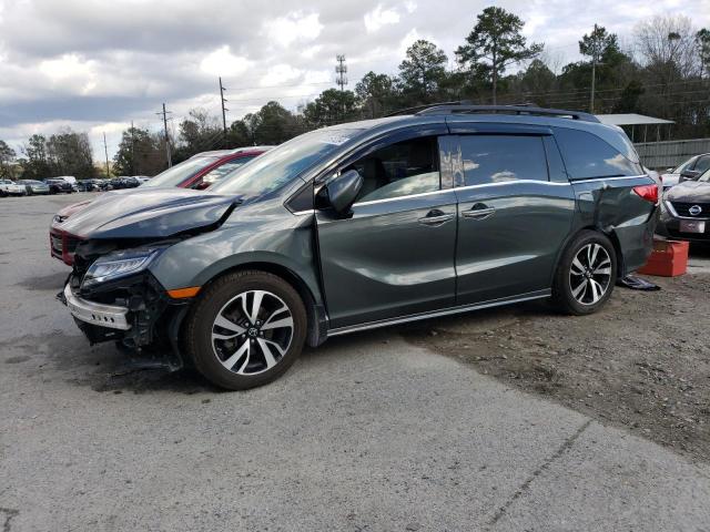 5FNRL6H99LB024436 - 2020 HONDA ODYSSEY ELITE GRAY photo 1