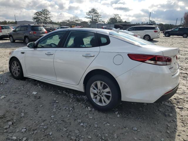 KNAGT4L38G5073016 - 2016 KIA OPTIMA LX WHITE photo 2