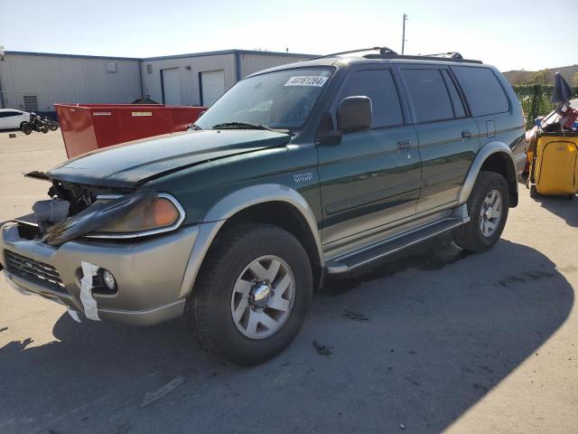 JA4MT31H6YP022399 - 2000 MITSUBISHI MONTERO SPORT LS GREEN photo 1