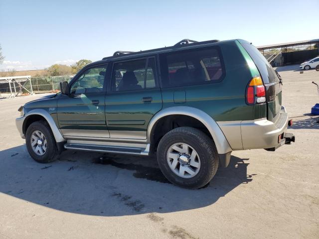 JA4MT31H6YP022399 - 2000 MITSUBISHI MONTERO SPORT LS GREEN photo 2