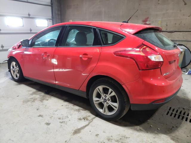 1FADP3K22DL151915 - 2013 FORD FOCUS SE RED photo 2