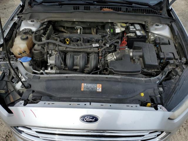 3FA6P0H70GR377435 - 2016 FORD FUSION SE SILVER photo 11