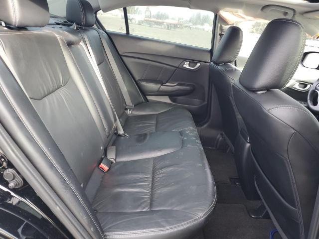 19XFB2F9XDE282506 - 2013 HONDA CIVIC EXL შავი ფოტო 10