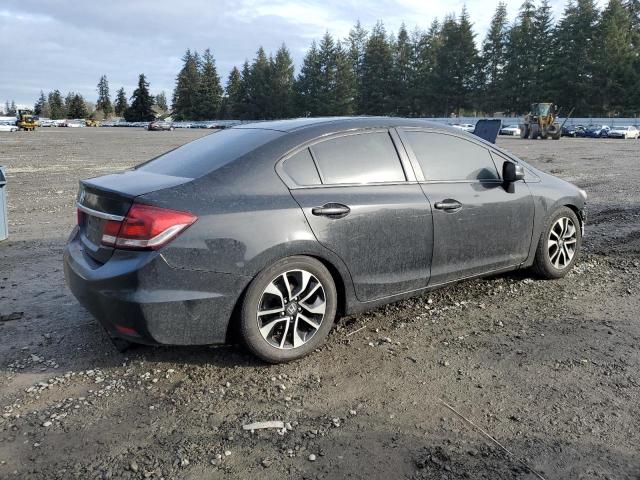 19XFB2F9XDE282506 - 2013 HONDA CIVIC EXL შავი ფოტო 3