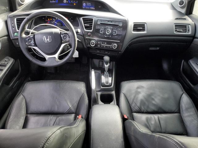 19XFB2F9XDE282506 - 2013 HONDA CIVIC EXL შავი ფოტო 8