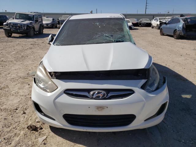 KMHCT5AE0CU020222 - 2012 HYUNDAI ACCENT GLS WHITE photo 5