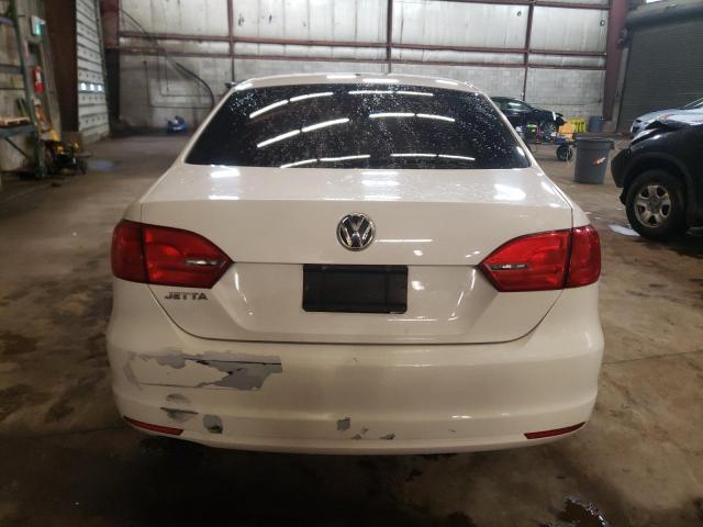 3VW2K7AJ5BM332144 - 2011 VOLKSWAGEN JETTA BASE 白色 照片 6