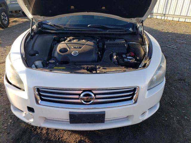 1N4AA5AP3DC825051 - 2013 NISSAN MAXIMA S WHITE photo 11