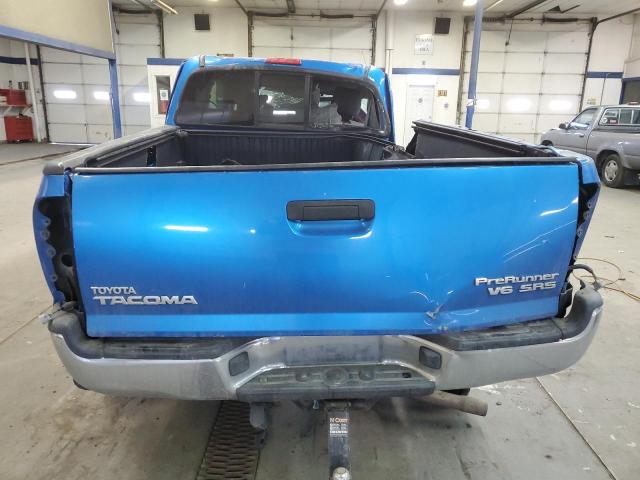 5TETU62N28Z502047 - 2008 TOYOTA TACOMA PRERUNNER ACCESS CAB BLUE photo 6