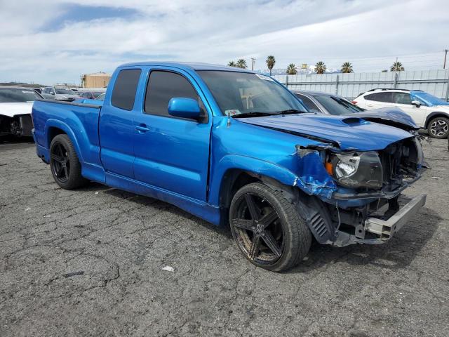 5TETU22N17Z416669 - 2007 TOYOTA TACOMA X-RUNNER ACCESS CAB BLUE photo 4