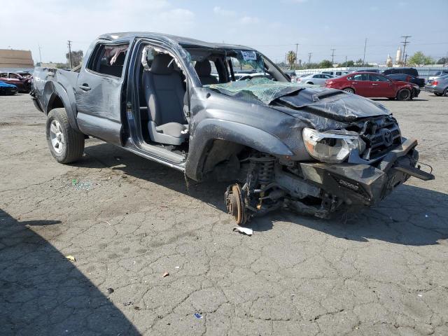 3TMJU4GN4FM177433 - 2015 TOYOTA TACOMA DOUBLE CAB PRERUNNER GRAY photo 4