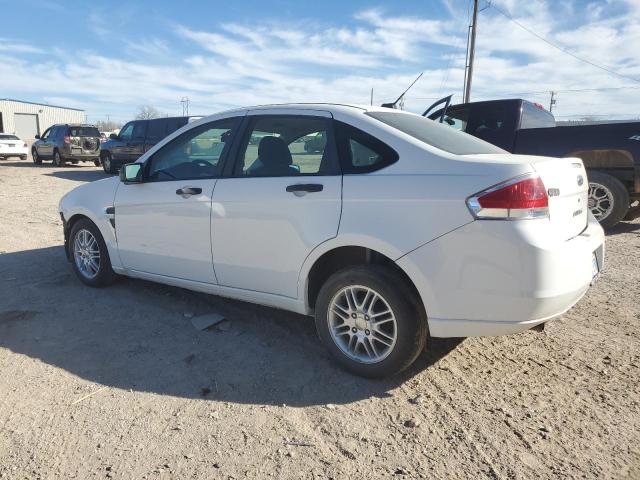 1FAHP35N38W280581 - 2008 FORD FOCUS SE WHITE photo 2