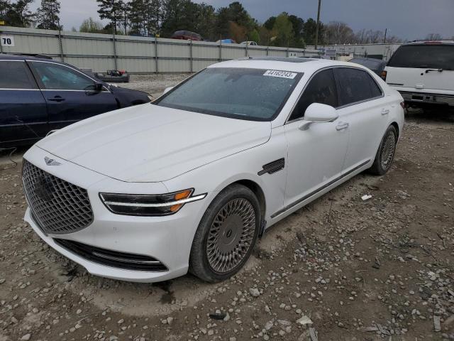 KMTF34PA8MU085953 - 2021 GENESIS G90 PREMIUM WHITE photo 1