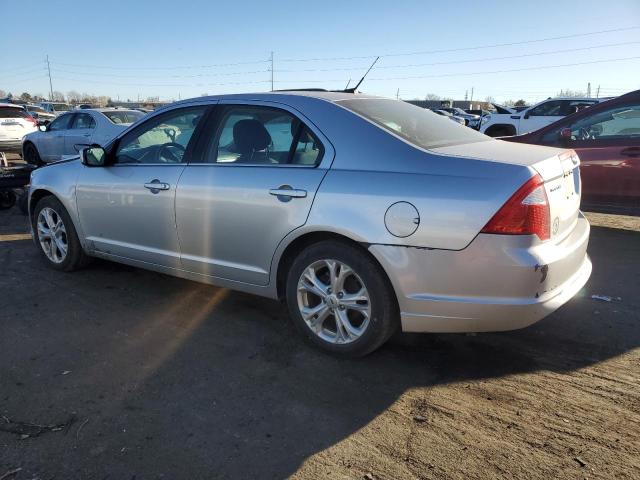 3FAHP0HA1CR291324 - 2012 FORD FUSION SE SILVER photo 2