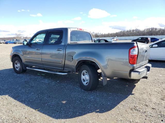 5TBET34106S507688 - 2006 TOYOTA TUNDRA DOUBLE CAB SR5 GRAY photo 2