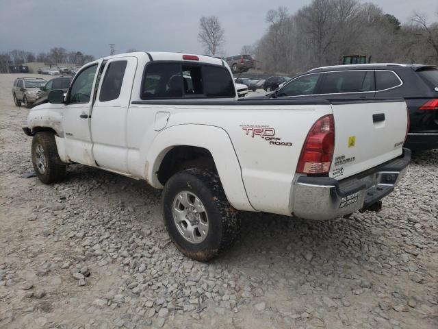 5TEUU42N55Z067593 - 2005 TOYOTA TACOMA ACCESS CAB თეთრი ფოტო 2