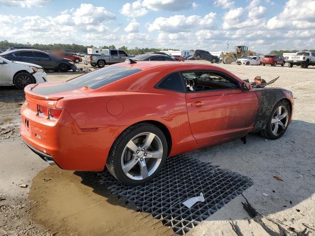 2G1FT1EW8A9167470 - 2010 CHEVROLET CAMARO SS ORANGE photo 3