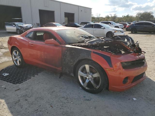 2G1FT1EW8A9167470 - 2010 CHEVROLET CAMARO SS ORANGE photo 4