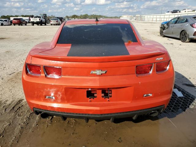 2G1FT1EW8A9167470 - 2010 CHEVROLET CAMARO SS ORANGE photo 6