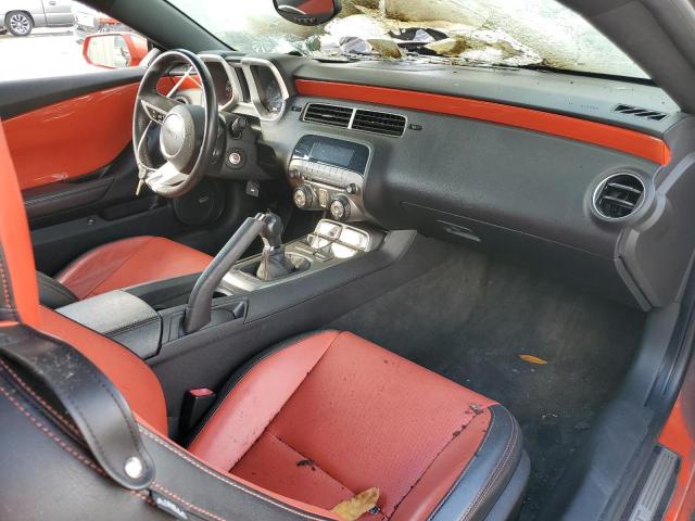 2G1FT1EW8A9167470 - 2010 CHEVROLET CAMARO SS ORANGE photo 8