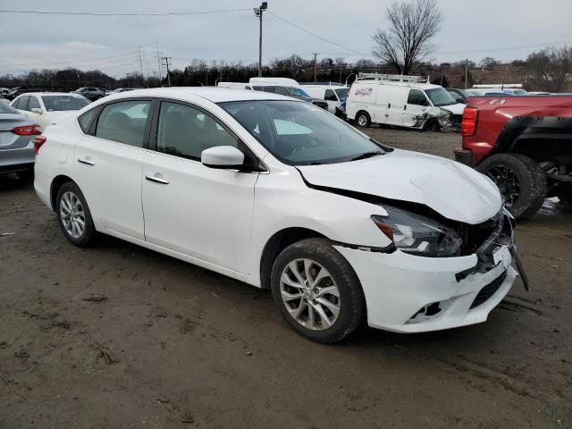 3N1AB7AP9JL652397 - 2018 NISSAN SENTRA S WHITE photo 4