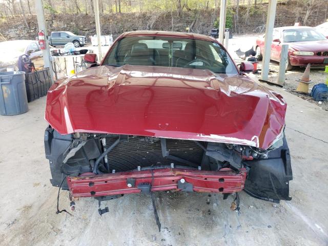 1FA6P8TH7G5331747 - 2016 FORD MUSTANG BURGUNDY photo 5