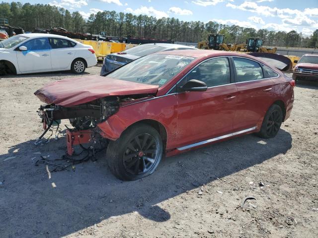 5NPE34AF1HH503932 - 2017 HYUNDAI SONATA SPORT RED photo 1