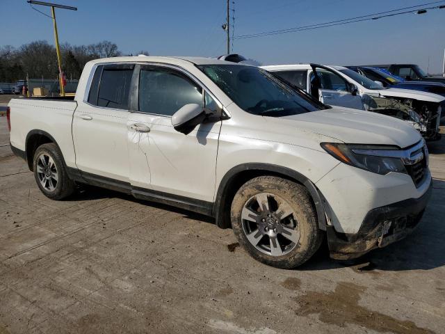 5FPYK2F65HB008748 - 2017 HONDA RIDGELINE RTL WHITE photo 4